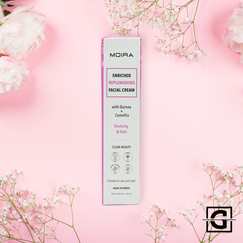 MOIRA HUMECTANTE FACIAL REGENERADOR CON QUINOA  Y CAMELIA