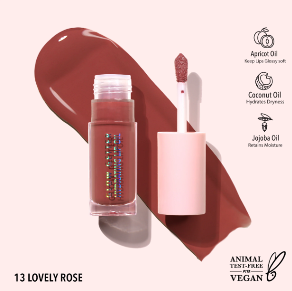 MOIRA LABIAL HIDRATANTE GLOW GETTER 013 LOVELY ROSE