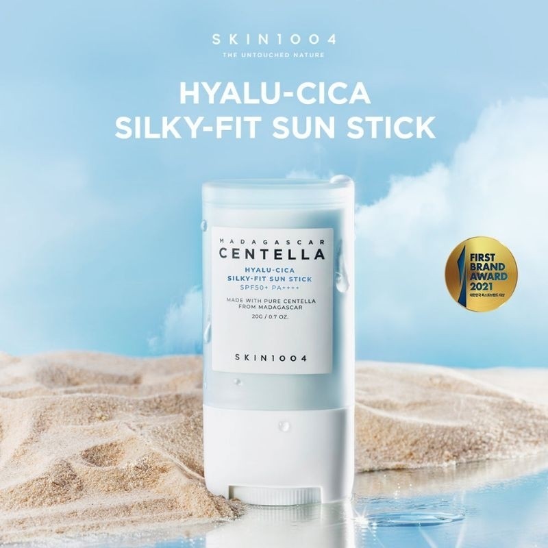 SKIN 1004 BLOQUEADOR SOLAR MADAGASCAR CENTELLA HYALU-CICA SILKY-FIT SUN STICK PF50+ PA++++ 20g
