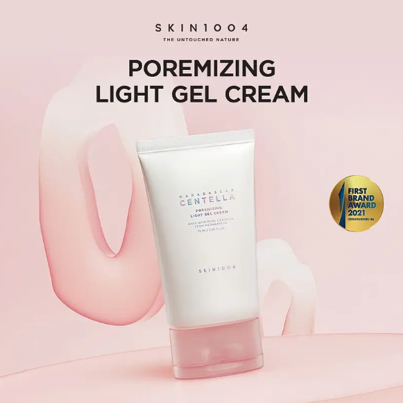 SKIN 1004 HIDRATANTE FACIAL POREMIZING LIGHTGEL CREAM MADAGASCAR CENTELLA 75 ML