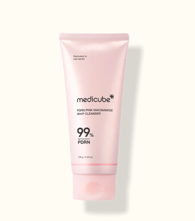 MEDICUBE ESPUMA LIMPIADORA PDRN PINK NIACINAMIDE WHIP CLEANSER 120GR