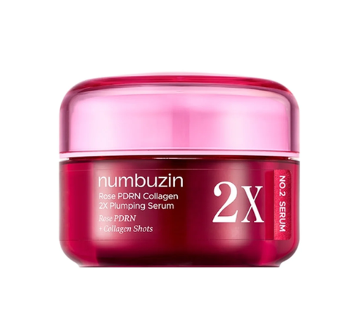[8809652589725] NUMBUZIN HIDRATANTE FACIAL REAFIRMANTE FACIAL ROSE PDRN COLLAGEN 2X PLUMPING SERUM